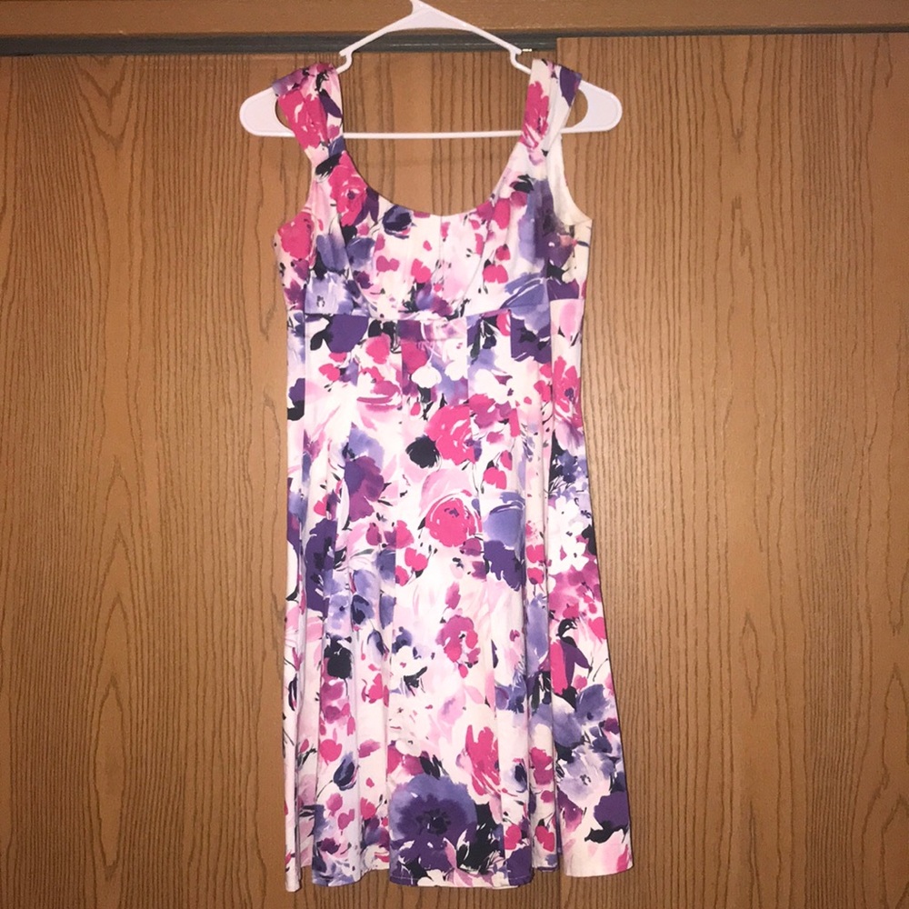 Floral A-line Dress